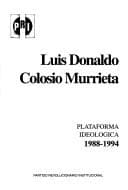 Portada de Plataforma ideológica 1988-1994
