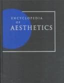 Portada de Encyclopedia of aesthetics