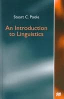 Portada de An introduction to linguistics