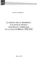 Portada de La política para el desarrollo
