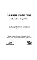 Portada de Un puma tras las rejas