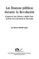 Portada de Las finanzas públicas durante la Revolución
