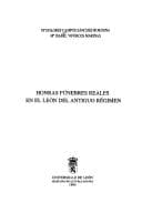 Portada de Honras fúnebres reales en el León del Antiguo Régimen