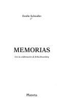 Portada de Memorias