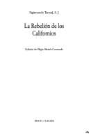 Portada de La rebelión de los Californios