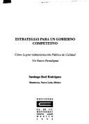 Portada de Estrategías para un gobierno competitivo