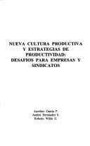 Portada de Nueva cultura productiva y estrategias de productividad