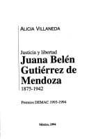 Portada de Juana Belén Gutiérrez de Mendoza, 1875-1942