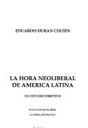 Portada de La hora neoliberal de América Latina