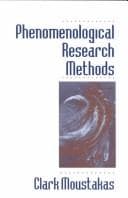Portada de Phenomenological research methods