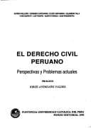 Portada de El derecho civil peruano