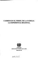 Portada de Cambios en el perfil de la familia
