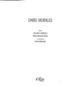 Portada de Darío Morales