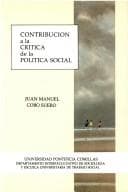 Portada de Contribución a la crítica de la política social