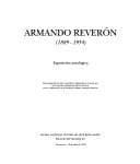 Portada de Armando Reverón, 1889-1954