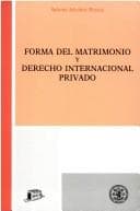 Portada de Forma del matrimonio y derecho internacional privado