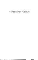 Portada de Confesiones poéticas