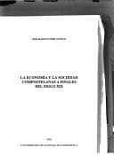 Portada de La Economía y la sociedad compostelanas a finales del siglo XIX