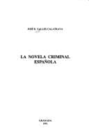 Portada de La novela criminal española