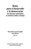 Portada de Retos para el desarrollo y la democracia