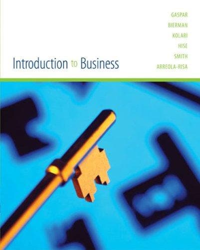 Portada de Introduction to Business
