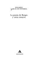 Portada de La poesía de Borges y otros ensayos