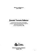 Portada de Gonzalo Torrente Ballester