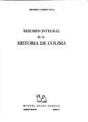 Portada de Resumen integral de la historia de Colima