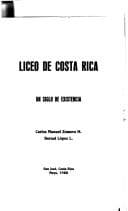 Portada de Liceo de Costa Rica