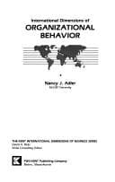 Portada de International dimensions of organizational behavior