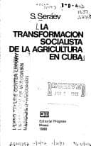 Portada de La transformación socialista de la agricultura en Cuba
