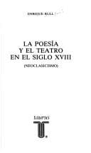 Portada de La poesía y el teatro en el siglo XVIII (neoclasicismo)