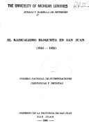 Portada de El radicalismo bloquista en San Juan, 1916-1934