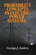Portada de Probability concepts in electric power systems