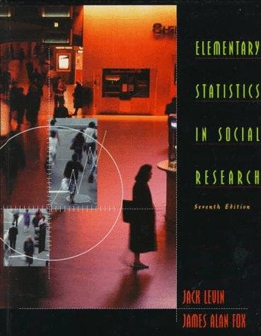 Portada de Elementary statistics in social research
