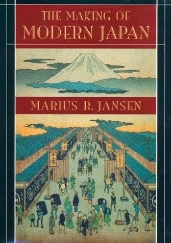 Portada de The Making of Modern Japan (Belknap Press)