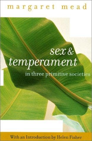 Portada de Sex and Temperament