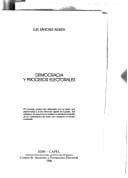 Portada de Democracia y procesos electorales