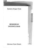 Portada de Memorias inconclusas