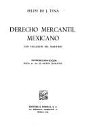 Portada de Derecho mercantil mexicano