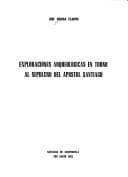 Portada de Exploraciones arqueológicas en torno al Sepulcro del Apóstol Santiago