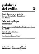 Portada de Seis antropólogos mexicanos