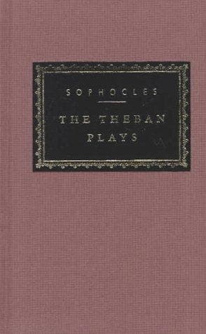 Portada de The Theban plays