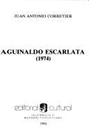 Portada de Aguinaldo escarlata, 1974