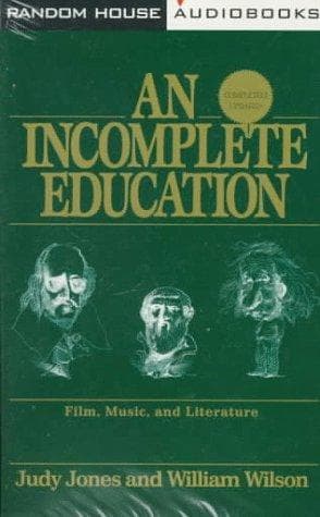 Portada de An Incomplete Education
