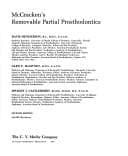 Portada de McCracken's Removable partial prosthodontics