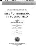 Portada de Aplicaciones industriales del diseño indígena de Puerto Rico