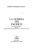Portada de La Guerra del Pacífico