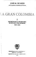 Portada de La Gran Colombia