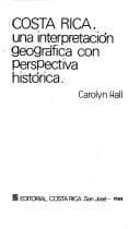 Portada de Costa Rica, una interpretación geográfica con perspectiva histórica
